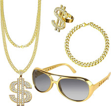 Dollar Kette Set,Zuhälter