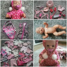 Baby Born Puppe mit div