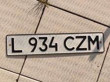 Nummernschild Kasachstan /