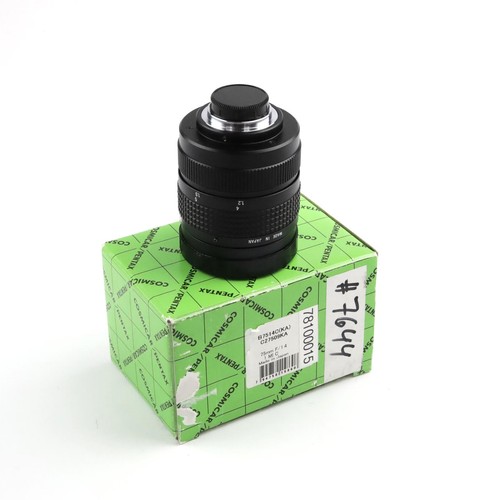 Cosmicar pentax objektiv - cosmicar/pentax,