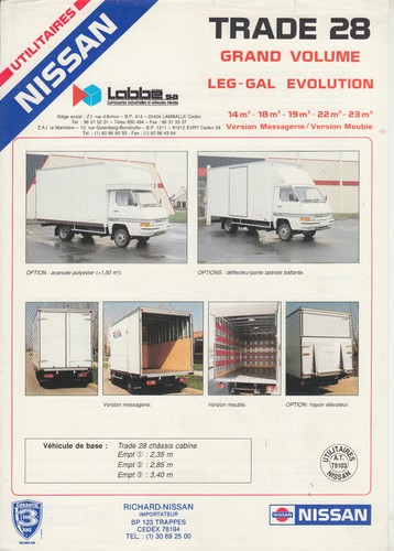 Prospekt brochure nissan trade - nissan,
