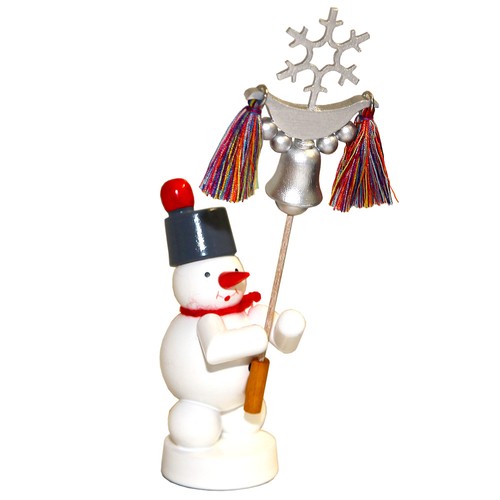 Schneemnann mit schellenbaum - mit,
