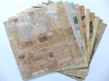 10 x Designpapier - 15x15cm - Markenqualität - RESTBESTAND