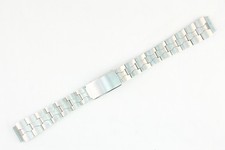 12mm Vintage NOS Uhrenarmband  Stainless Steel Edelstahl Matt