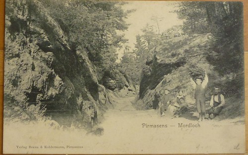 Mordloch pirmasens pfalz - ak,
