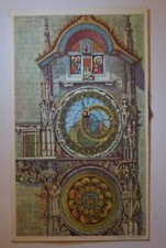 AK  Prag - Astronomische Uhr einstellbare Aposteluhr