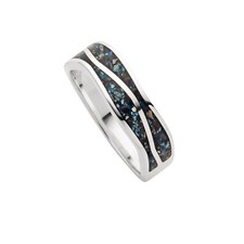 DUR Schmuck Ring WELLE Mosaik