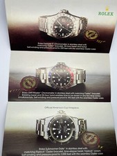ORIG ROLEX 1655 1675 1680 SUBMARINER EXPLORER 2 BOOKLET 1982  OYSTER PERPETUAL