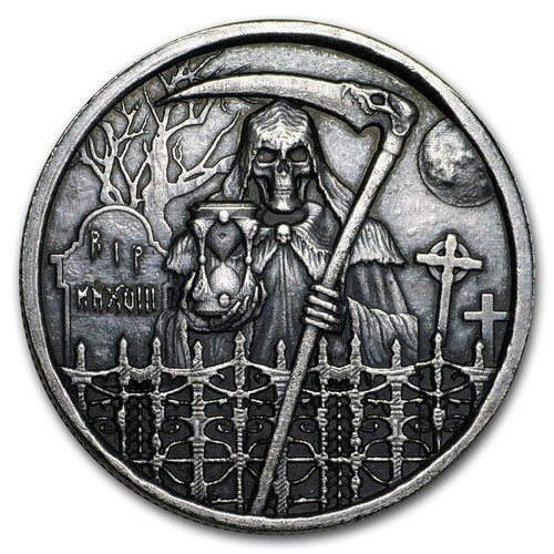 Unze 999 silber der tod - 1,