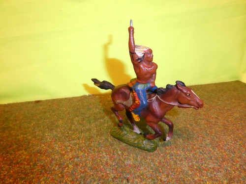 Ddr indianerfigur krieger - 1,