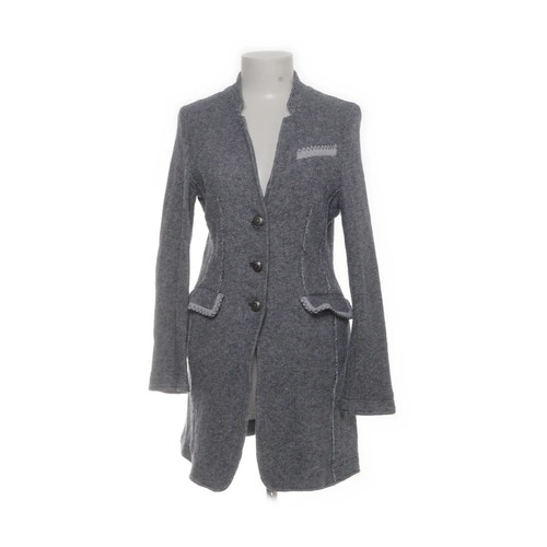 White label strickjacke - white, label,