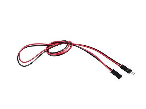 Pin jumper kabel buchse - 2-pin, auf