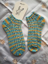Sneakersocken handgestrickt