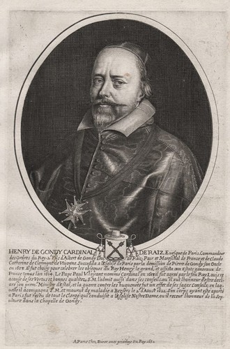 Henri gondi cardinal retz - de,