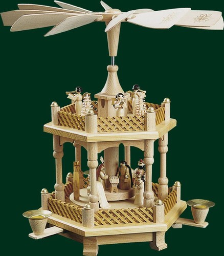 Tischpyramide geburt christi - tischpyramide,