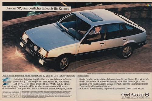 Opel ascona reklame - -,