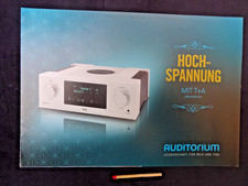 AUDITORIUM PROSPEKT, 6 SEITEN,PREISE, T+A MP 3000 HV,CALA,u.A. KURZER ÜBERBLICK