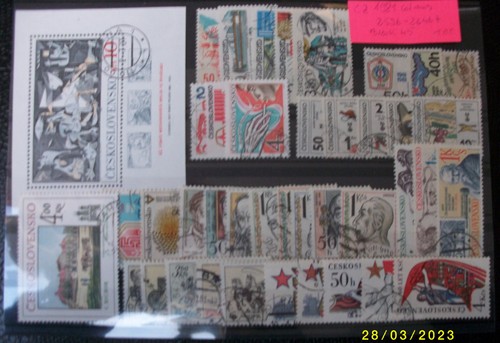 Briefmarken tschechoslowakei - briefmarken,