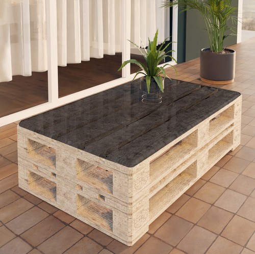 Glastischplatte palettenglas - glastischplatte,
