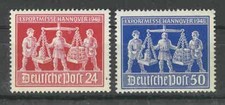 Alliierter Kontrollrat MiNr. 969+970, Exportmesse Hannover 1948, ungebraucht N27