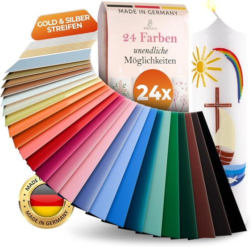 Wachsplatten für kerzen - 24,