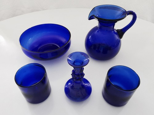 Vintage 50er 60er kobaltblaues - 60er,