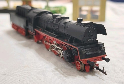 Modell der dampflokomotive - der,