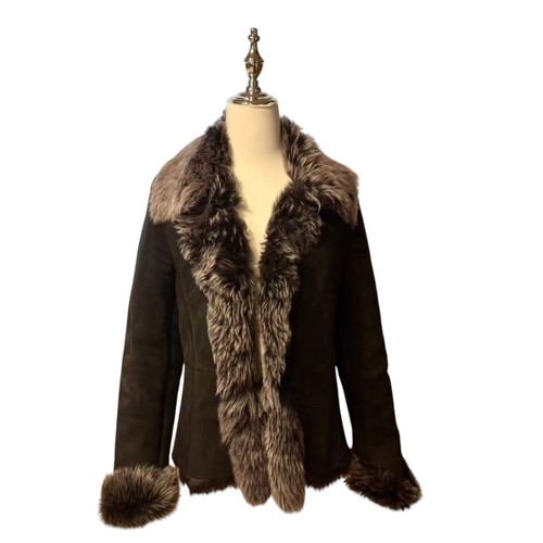 Echtes lammfell shearling pelz - echtes,