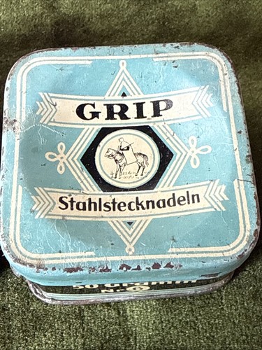 Grip stahlstecknadel antik - grip, 2