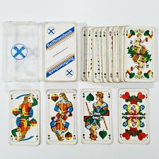 ©1972 Wirtschaftsreklame Spielkarten RAIFFEISENBANK Skatblatt/Volksbank/Finanzen