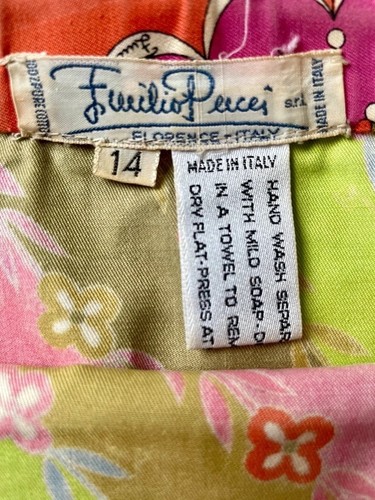 Vintage minirock emilio - minirock, pucci