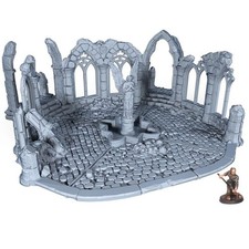 Ruined Cloister Kloster 28mm