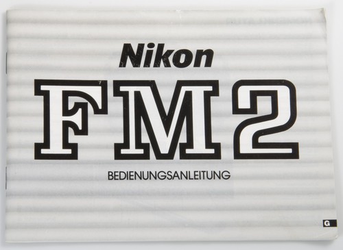 Bedienungsanleitung nikon fm2 - bedienungsanleitung,