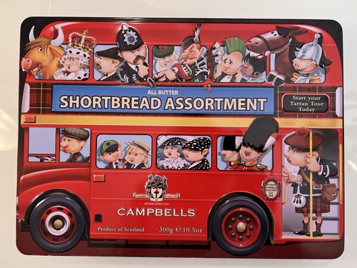 Campbells shortbread blechdose - shortbread,