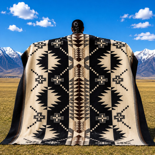 Handwoven queen baby alpaca - handwoven,