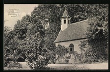 Biberach /Württbg., Ansichtskarte, Jordanbad, Kapelle 1911 