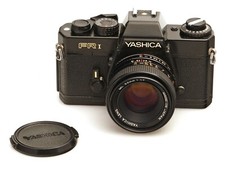 Yashica FR I SLR Kamera FR1 mit Yashica Lens ML 50mm 1:1.7