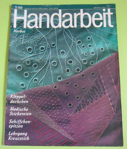 Handarbeit zeitschrift ddr - zeitschrift,