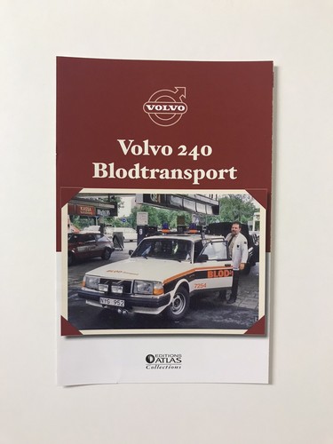 Atlas volvo 240 blodtransport - atlas,
