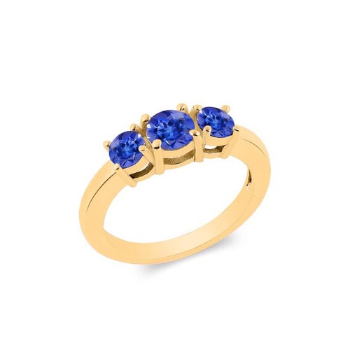 Tanzanit krappenring - ct,
