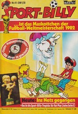 Sport Billy Nr 41 Ins Netz gegangen Bastei 1982