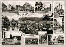 Mosbach Baden Marktplatz Stadtgarten Schwimmbad Palmsches Haus Rathaus Treppe He