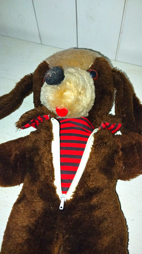 Ddr plüschtier plüschhund - ddr,