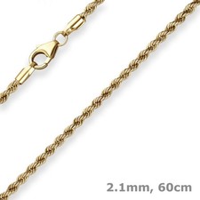 1mm kordelkette goldkette - 2,1mm,