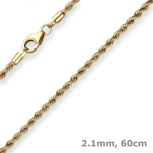 1mm kordelkette goldkette - 2,1mm,