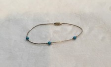 Silvertone Thin Bracelet w/