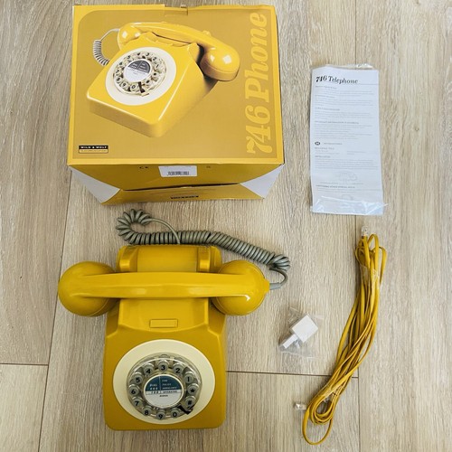 Wild und wolf - senfgelb, retro