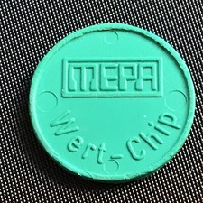 MEPA WERT-CHIP - Einkaufswagenchip EKW CHIP Kunststoff Plastik 