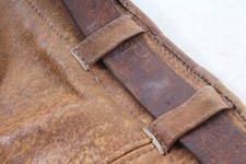 alte Lederhose Leder Hose 3/4