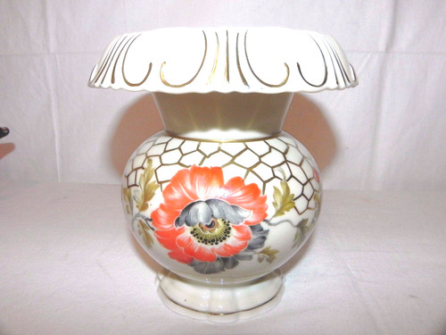 Alte porzellan vase - vase, edelstein